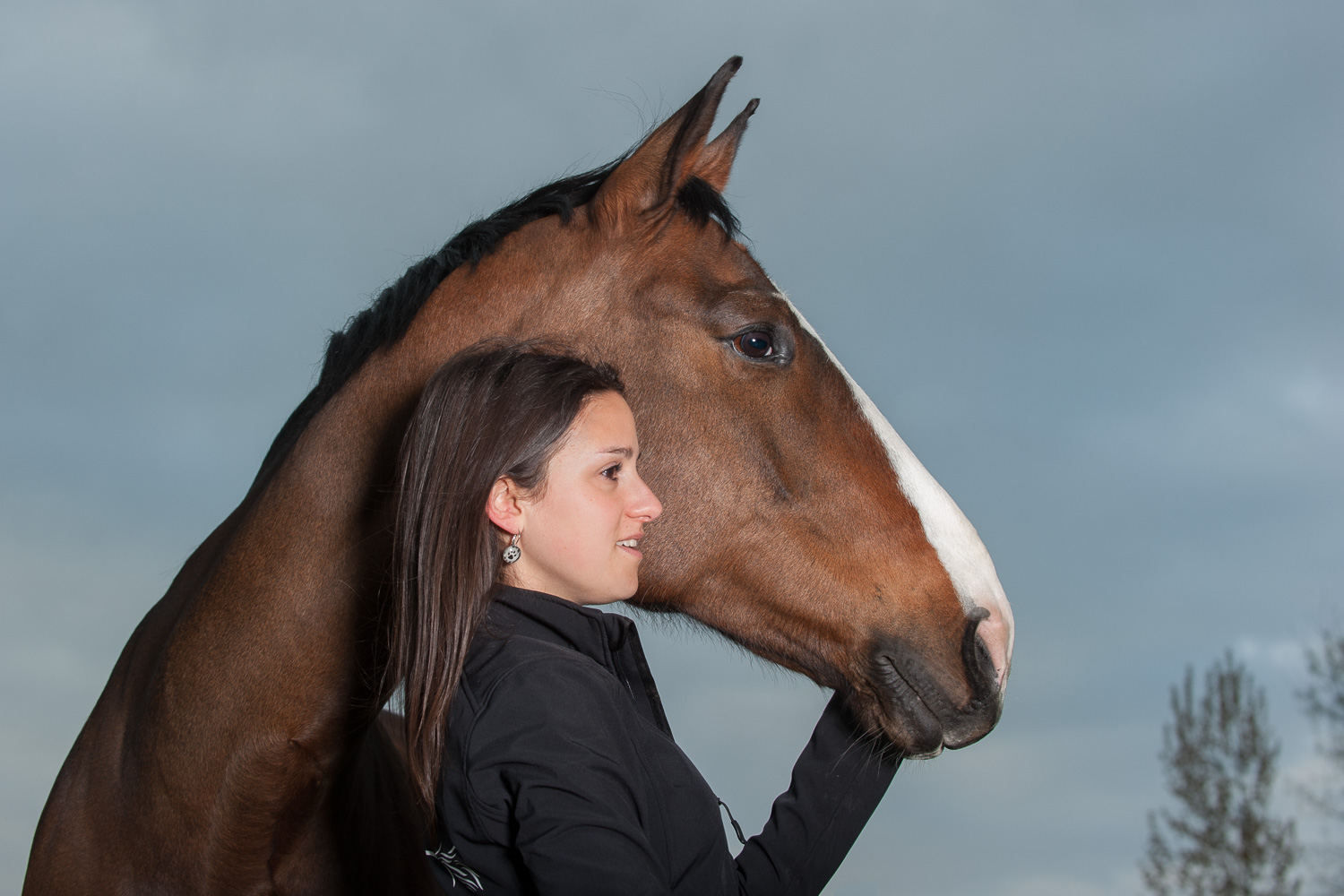 Jeune fille et cheval