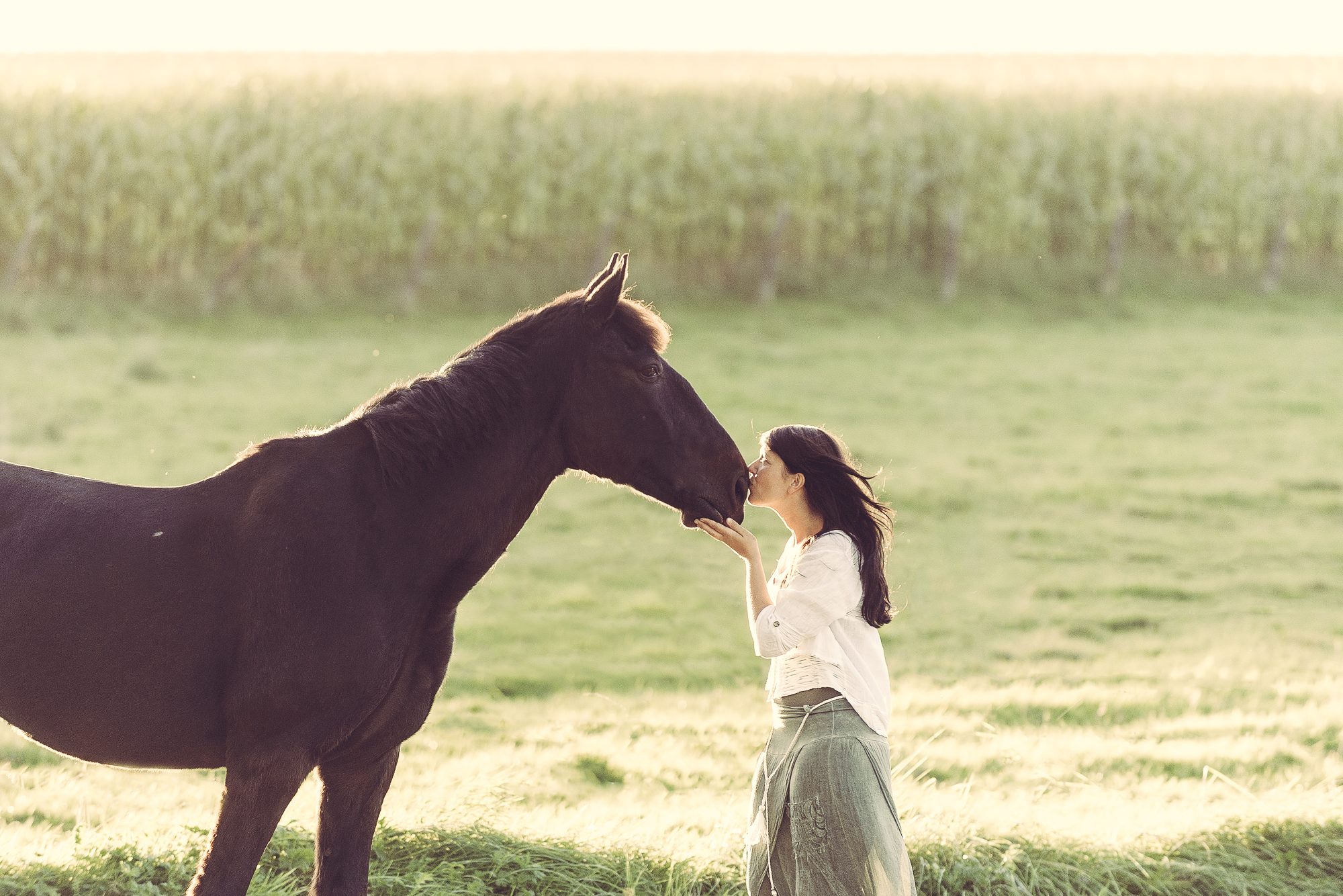 jeune fille et son cheval